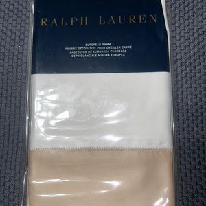 NWT Ralph Lauren RL Langdon Euro Sham